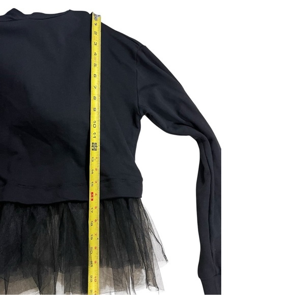 Pilcro Tulle-Hem Hoodie - Picture 5 of 8